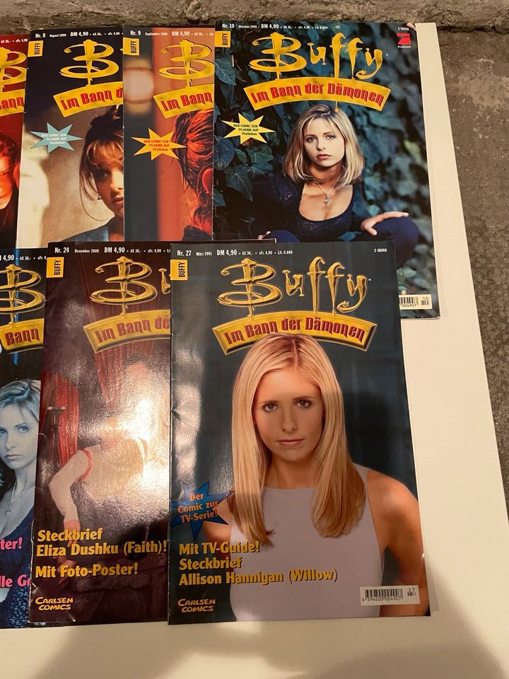 18x „Buffy im Bann der Dämonen“ Comics 1999/2000 & Poster in Frankfurt am Main