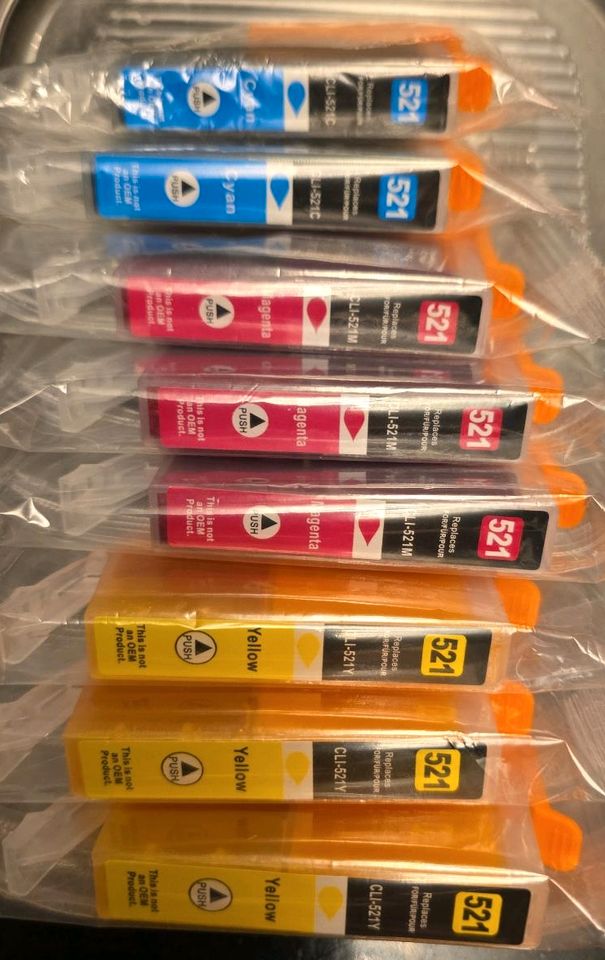neuen Druckerpatronen Cartridges C-525,526,521 in Kleve