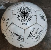 DFB Autogrammball 1990 Häßler, Eilts, Thon usw Thüringen - Weimar Vorschau