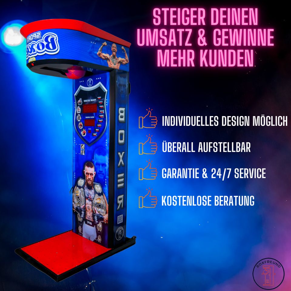 Boxautomat kaufen Kraftmesser Box automat kaufen Neu Box Automat in Solingen