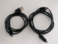 2x Micro USB Kabel 1,20m PC Handy Smartphone Bayern - Aschaffenburg Vorschau