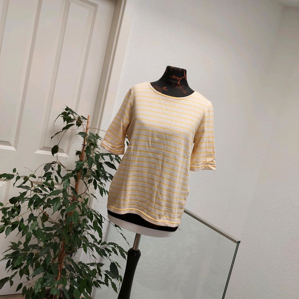 Vero Moda ☆ Shirt ☆ S ☆ Gr. 36 ☆ Pullover ☆ Pulli ☆ gelb kurzarm in Freisen