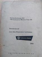 Reparatur Leitfaden VW Industriemotor 126 von 1960 Nordrhein-Westfalen - Hilchenbach Vorschau