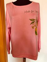 Langarmshirt in rosé mit Applikation Baden-Württemberg - Offenburg Vorschau