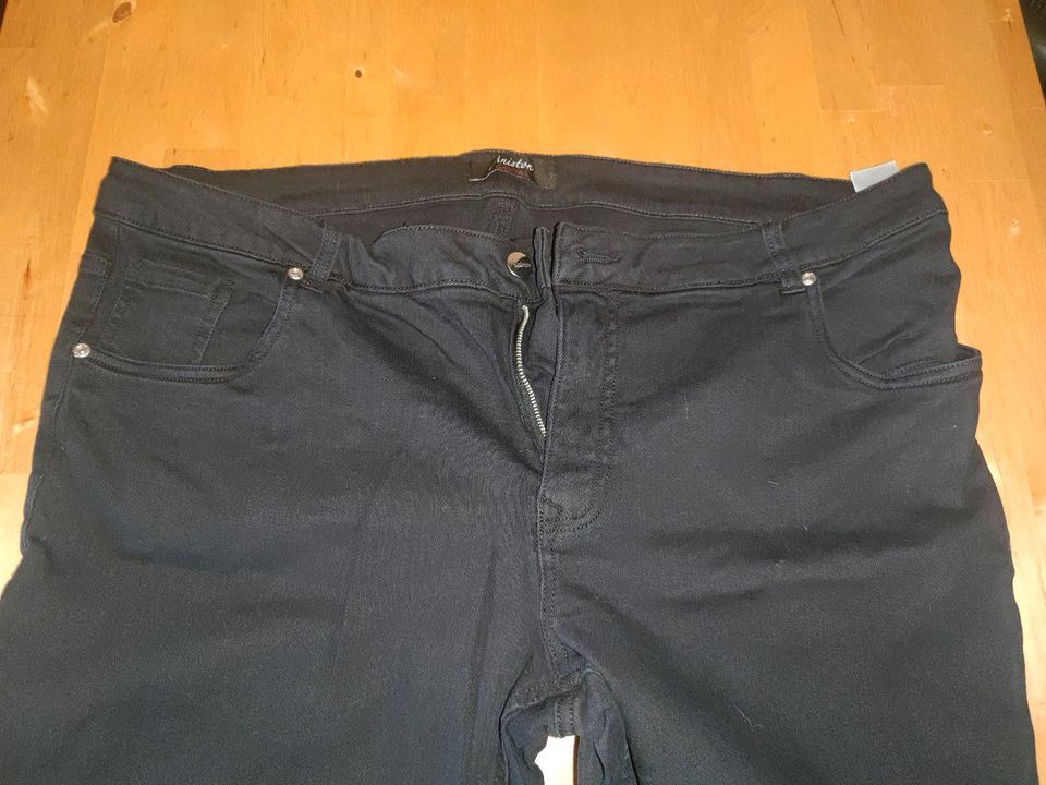Jeans Capri 48 schwarz Aniston Casual 2 x vorhanden in Gräfenberg