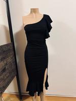 Kleid One Shoulder Mit Beinschlitz XS München - Moosach Vorschau
