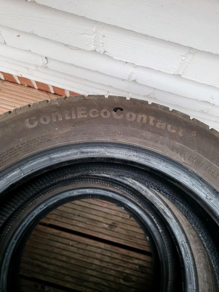 Sommerreifen Continental 165/60 R 15 H wenig gefahren in Ganderkesee