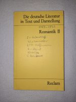 Die deutsche Literatur in Text und Darstellung - Romantik II. Niedersachsen - Winsen (Luhe) Vorschau