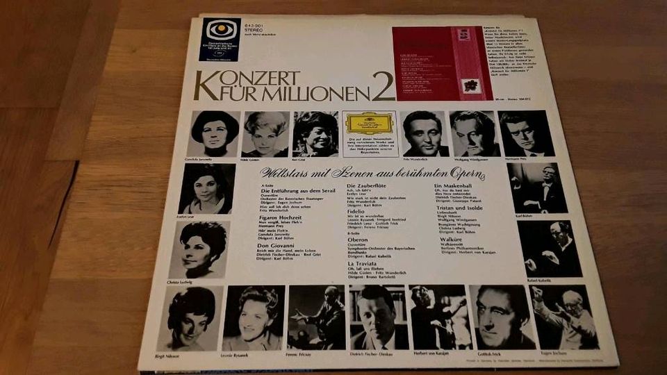 Schallplatten Konvolut Klassik Oper Retro in Burgthann 