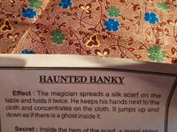 Haunted Hanky Neu, Zaubertirck mit Geistertuch Bayern - Heilsbronn Vorschau