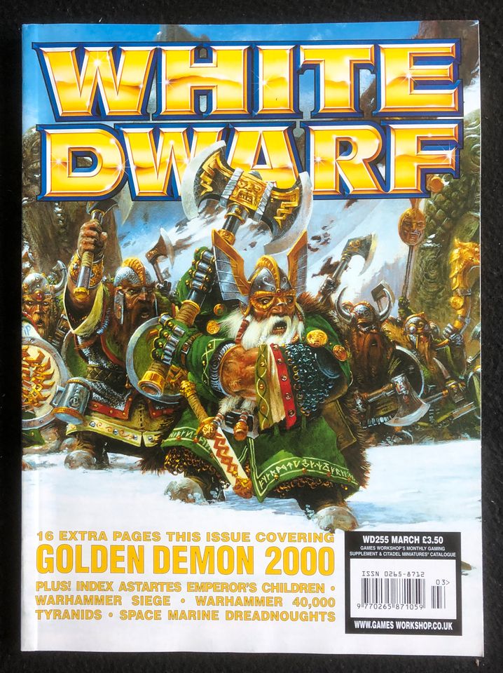 WHITE DWARF 250 bis 259 - englische Ausgabe - Warhammer Tabletop in Neu Ulm