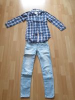Jeans + Bluse gr. 146 von H&M Nordrhein-Westfalen - Troisdorf Vorschau
