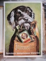 Altes Jägermeister Werbeschild Aufsteller Jäger Hund kein Email Bayern - Memmingen Vorschau