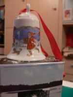 Hutschenreuther - 1990 - Weihnachtsglocke Porzellan FLUßLAND  OVP Bayern - Weiden (Oberpfalz) Vorschau
