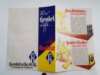 Henkel Fein Makulatur Tapeten Kleister Leim Kiesin ältere Reklame Baden-Württemberg - Leonberg Vorschau