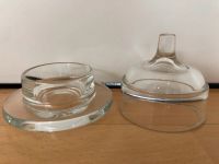 Butterdose Glas Butterglocke Glasbutterglocke Butter Neu unben 4€ Nordrhein-Westfalen - Plettenberg Vorschau