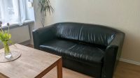 Ausziehbares Sofa schwarz Kunstleder Friedrichshain-Kreuzberg - Friedrichshain Vorschau