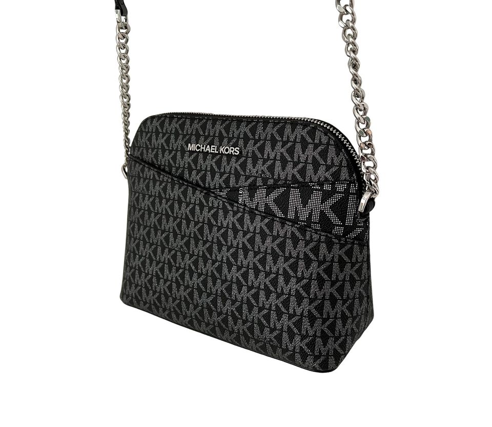 Michael Kors Tasche Geldbörse Portmonee Etui Jet Set Schwarz NEU in Reiskirchen