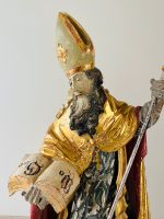 Große Heiligenfigur Hl. Ambrosius 1978 Oberammergau Gold 7.000 DM Düsseldorf - Derendorf Vorschau