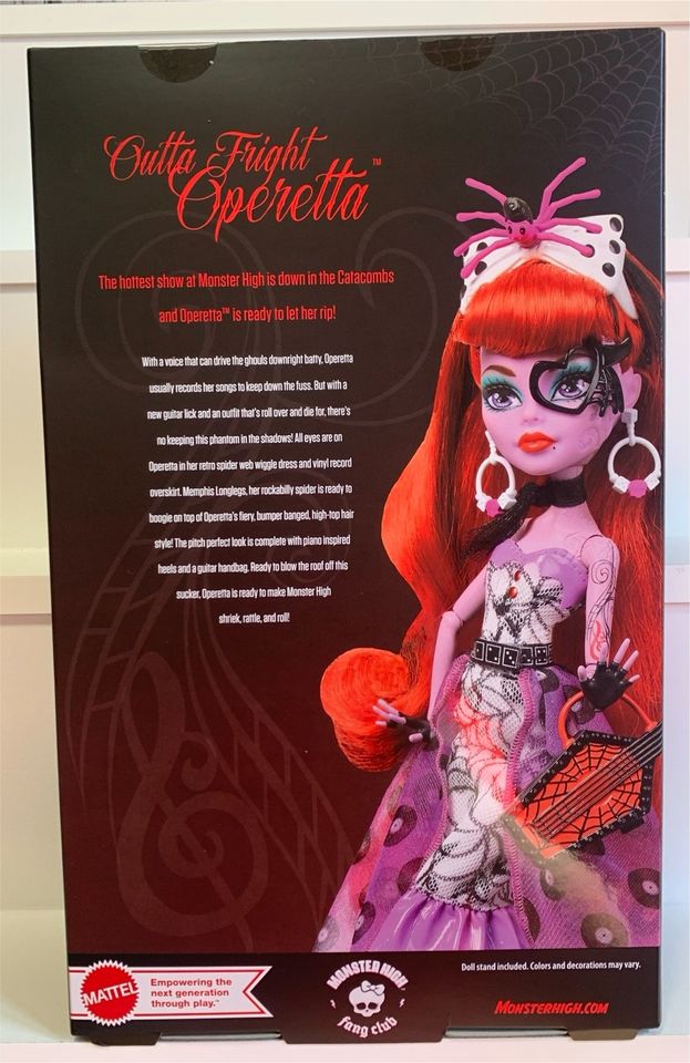 Monster High Outta Fright Operetta 2024, Members Only Excl in Dannenwalde (Gumtow)