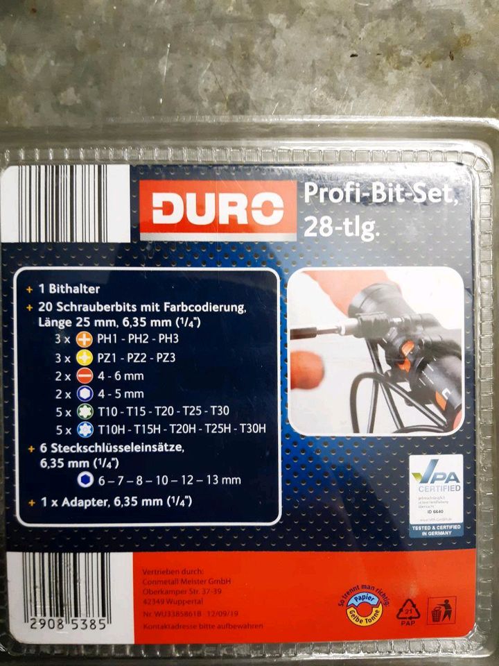 Profi-Bit-Set von Duro, 28-teilig in Leipzig