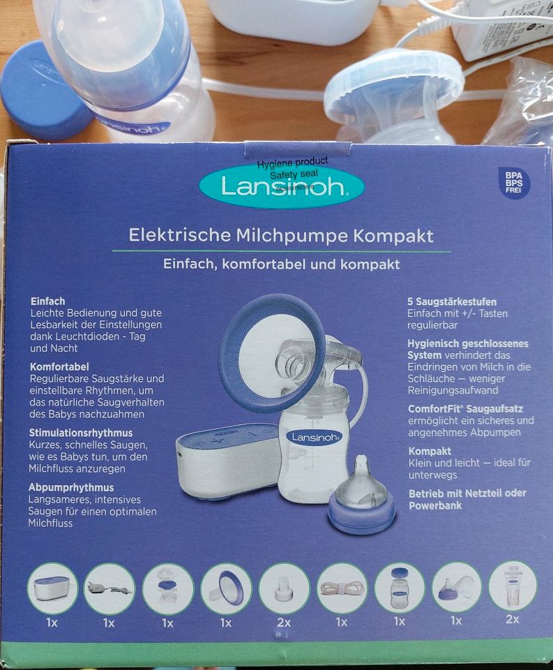 Elektrische Milchpumpe von Lansinoh in Enkenbach-Alsenborn