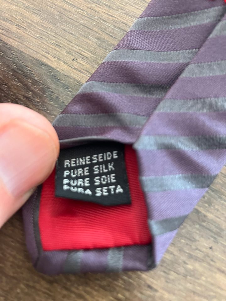 Krawatte Olymp 100% Seide in Düsseldorf