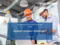 Bauleiter   Hochbau / Rohbau (gn*) | Weida Thüringen - Harth-Pöllnitz Vorschau