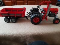 LEGO Technic Vintage Traktor Rasenmäher mit Kippanhänger(12) Leipzig - Schönefeld-Abtnaundorf Vorschau