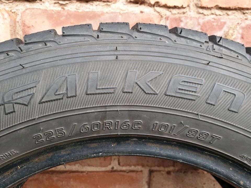 Winterreifen Falken Eurowinter 225 60 R16C in Worbis