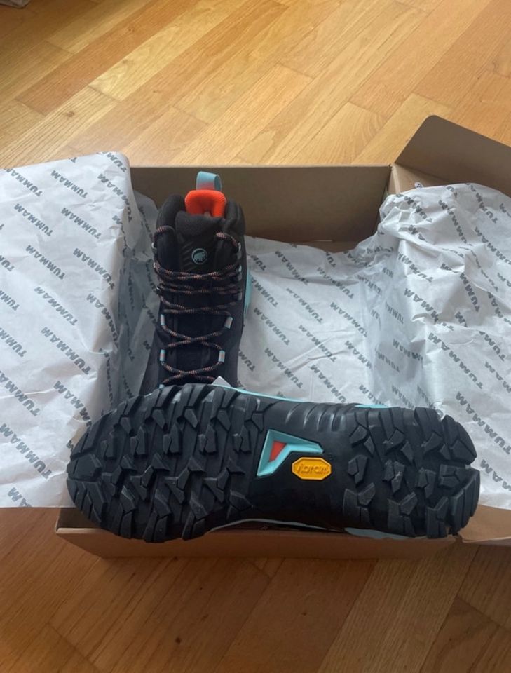 Wanderschuhe Mammut GTX Sapuen high Black-Dark Frosty Gr. 40 2/3 in Köln