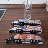 3 LKW,s von Jim Beam 1;87 und ein Jim Beam Glas zu Verkaufen Nordrhein-Westfalen - Hamm Vorschau