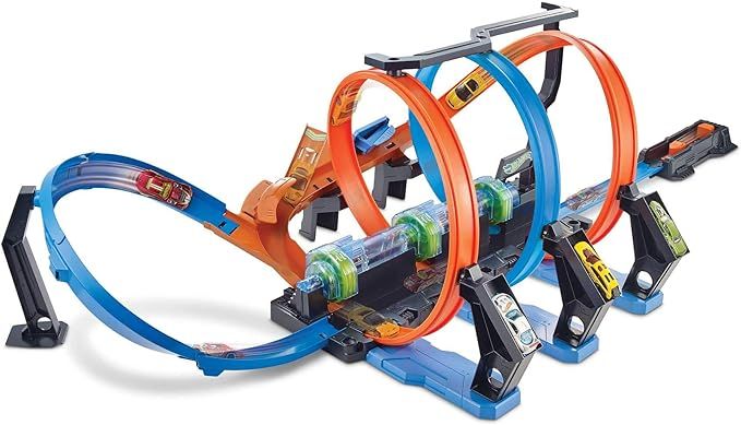 Hot Wheels Mattel Korkenzieher-Crash Trackset in Berlin