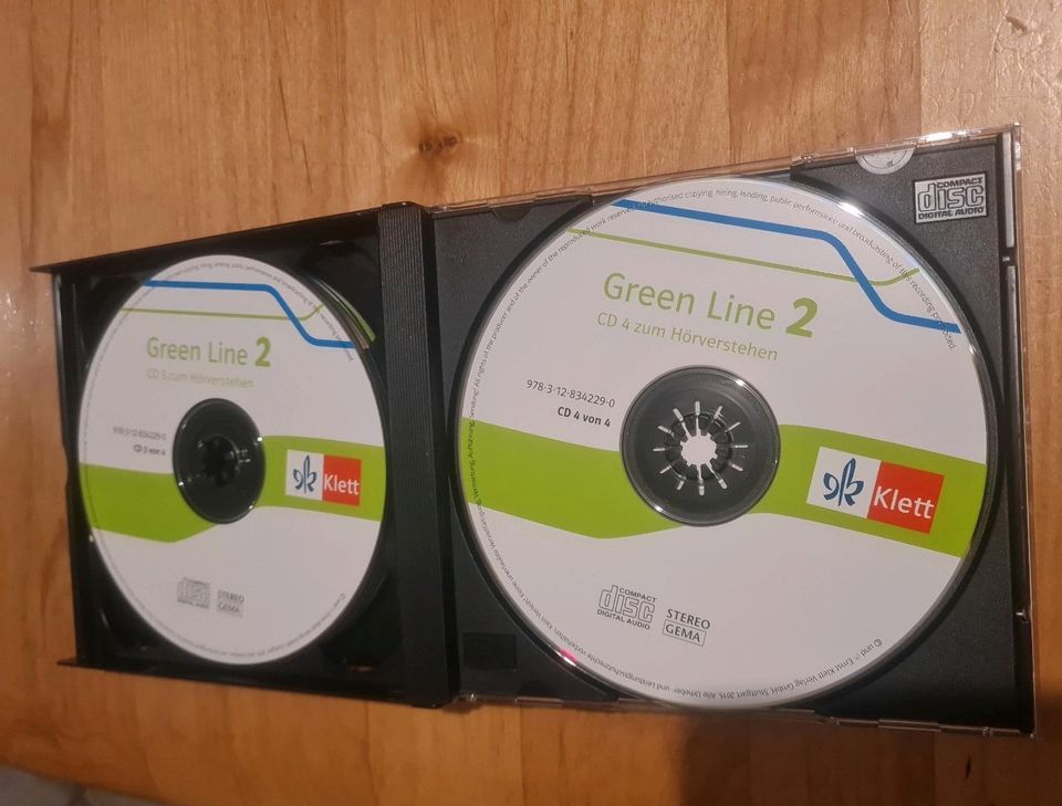 Green Line 2   4 Lehrer Audio CDs zum Hörverstehen in Zülpich