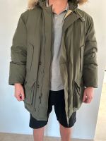 Original Woolrich Daunenparka Gr.L in olivgrün Bayern - Kempten Vorschau