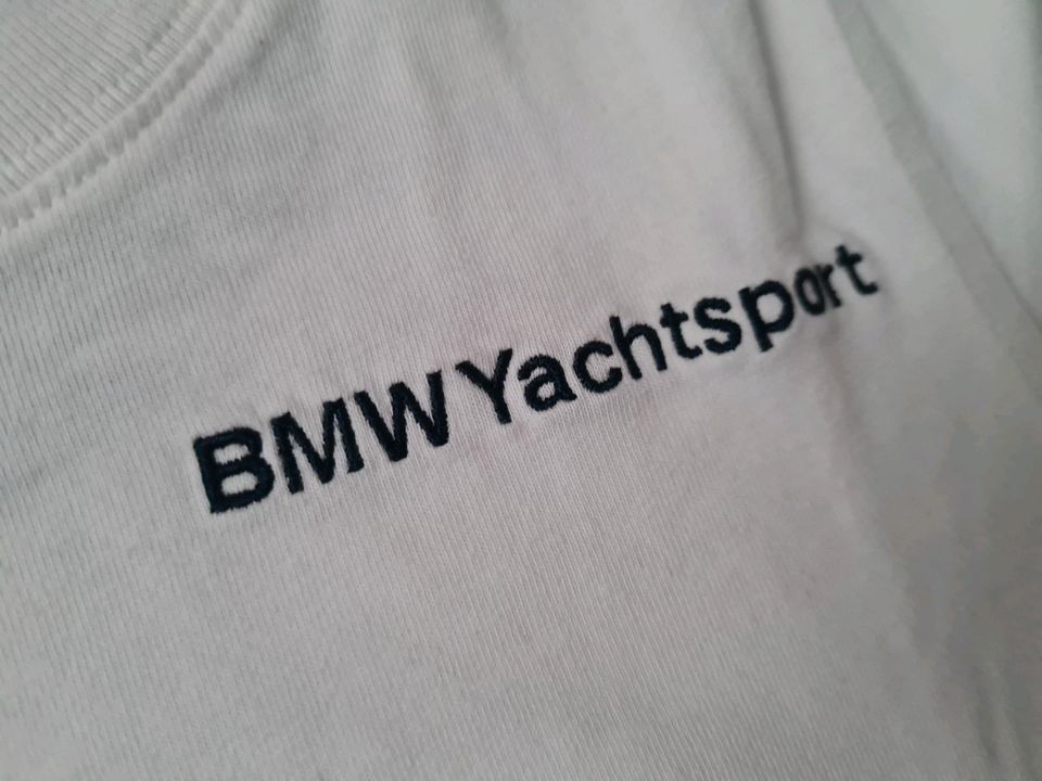 Original BMW Yachtsport Shirt Gr. 116 T - Shirt Kinder in Bördeland