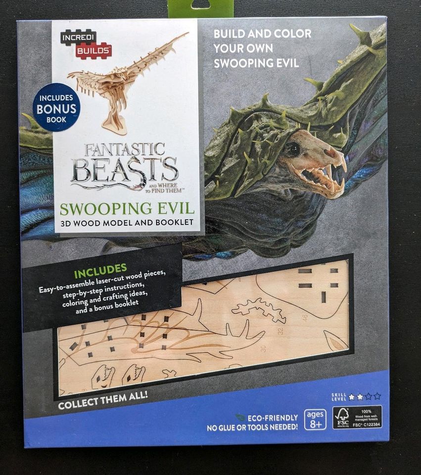 Fantastic Beasts 3 D Holzpuzzle mit Booklet - Swooping Evil in Castrop-Rauxel