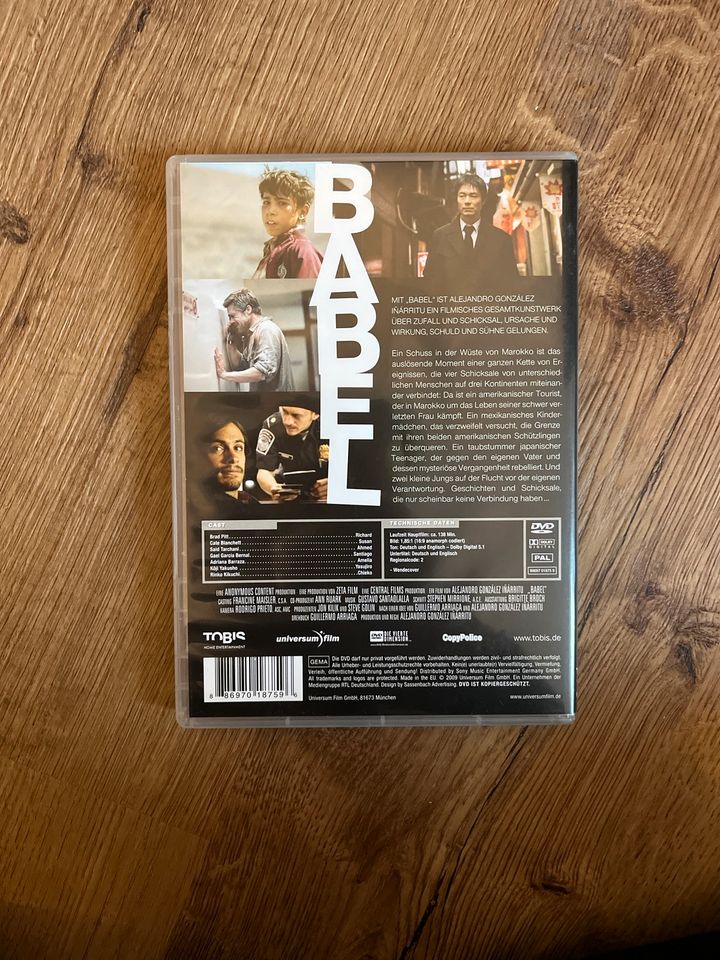 DVD - Babel - Brad Pitt, Cate Blanchett in Spalt