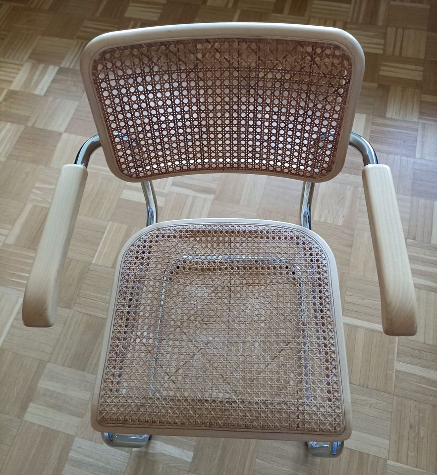 THONET  Besucherstuhl mit Armlehne / Freischwinger in Rastede