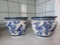 Blumentopf blau/weiß Villeroy & Boch Dresden - Altfranken Vorschau