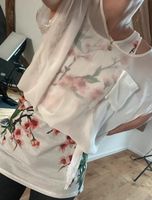 Molly bracken Shirt Bluse weiß Blumen rosa S M 36 38 Tunika Bayern - Weißenburg in Bayern Vorschau