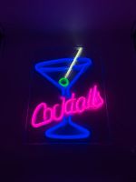 Cocktail Bar NEON LED Schild Bar Restaurant NEJU Niedersachsen - Soltau Vorschau