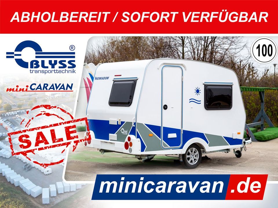 SONDERPREIS! Wohnwagen Camping Niewiadow 850kg zGG mit Heizung in Dorsten