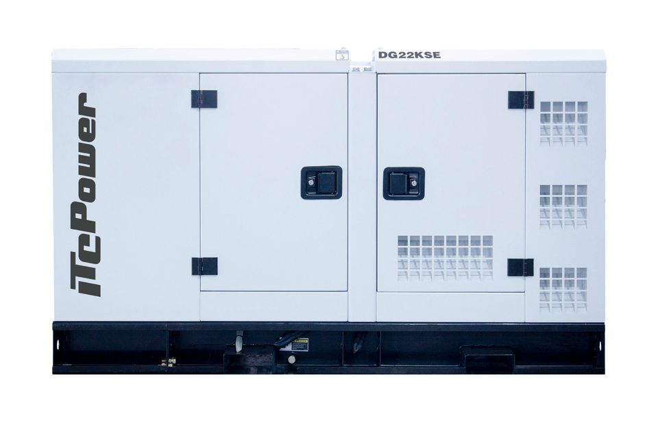 22 kVA Diesel DG22KSE Industrie Stromerzeuger Stromaggregat in Spelle