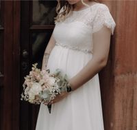Schönes Brautkleid, Umstandsbrautkleid, Umstandsmode für Hochzeit Rheinland-Pfalz - Serrig Vorschau