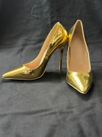 Neu und ungetragen: Goldene, edle Pumps 39 (38,5) Frankfurt am Main - Nordend Vorschau