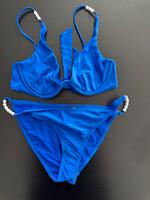 Hunkemöller Vivian Hoorn Bikini in blau, Gr.L/90C! Neu Nordrhein-Westfalen - Allagen Vorschau