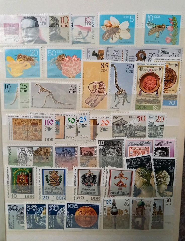 DDR Briefmarken unbestempelt in Saulheim
