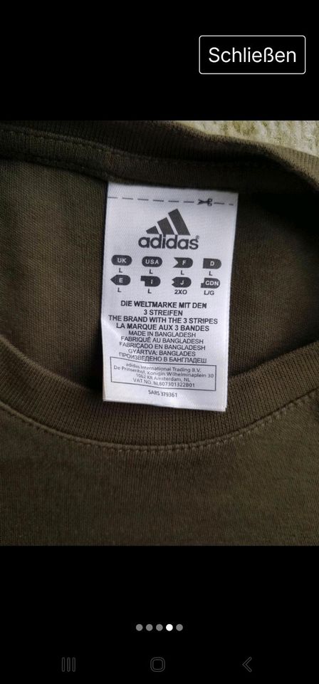 Adidas T-Shirt Sportshirt in Mainz