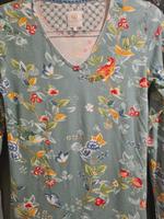 Pip studio Shirt Gr.S gr.36 petrol grün bunt Bayern - Raubling Vorschau